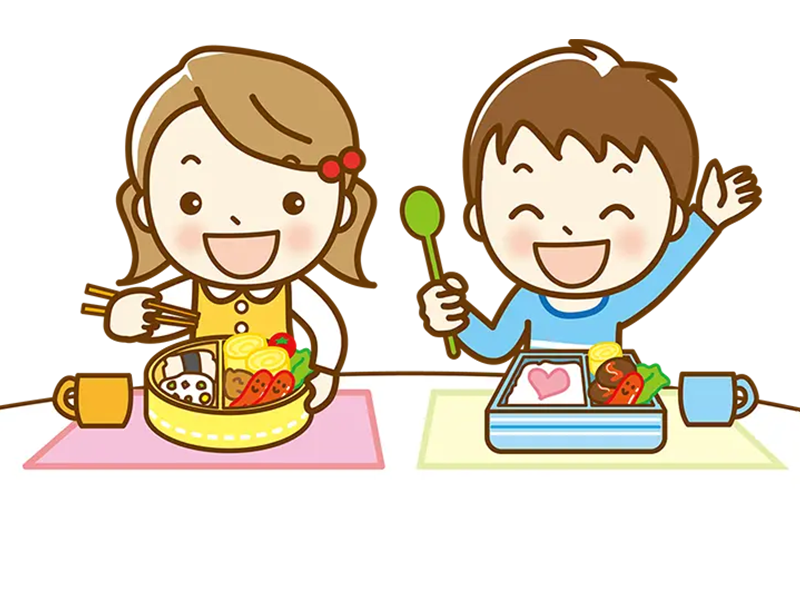 12:00頃 昼食給食